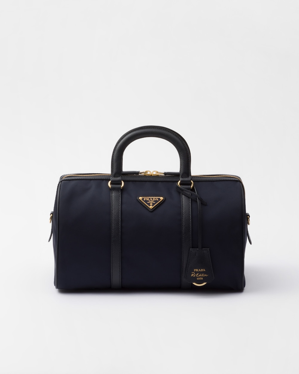 Prada Re-Edition 1978 Medium Re-Nylon and Saffiano Leather Top-Handle Bag - Image 1